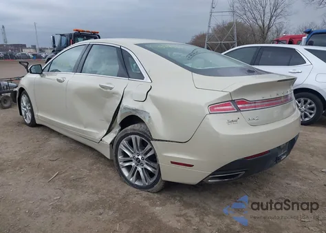 2014 Lincoln Mkz z USA, uszkodzony, nr VIN 3LN6L2G96ER826601
